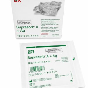 SUPRASORB A+AG APOSITO ALGINATO DE CALCIO ANTIMICROBIANO ESTERIO 10X10CM