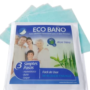 Eco Baño® Paños Húmedos con Aloe Vera